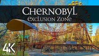 【4K】🇺🇦 VIRTUAL WALKING TOUR: 🚶 «Chernobyl Exclusion Zone» 🎧 ORIGINAL SOUNDS 🚫 NO COMMENT 📺 UHD ASMR