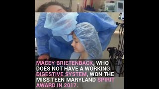 Girl Fighting Rare Disease Gets Gift From Miss Maryland