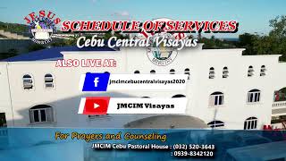 JMCIM CEBU CENTRAL VISAYAS WEDNESDAY MID-WEEK  SERVICE AUGUST 7, 2024