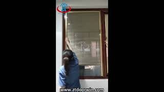 Ztdoorwin#new aluminum windows#aluminum windows with shutters#sound proof double glazed windows