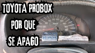 Por qué se apagó mi carro😱 toyota probox se apagó de la nada