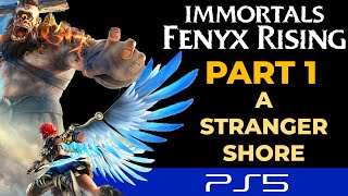 Immortals Fenyx Rising [PS5 4K] Gameplay (Part 1 -  A Stranger Shore) Campaign Story Walkthrough