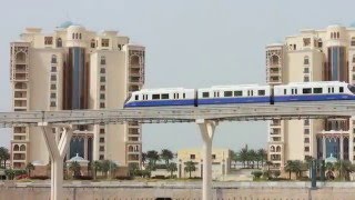 Visiting Palm Jumeirah, Island in Dubai, United Arab Emirates