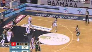 PAOK-PANATHINAIKOS 77-76 PANATHINAIKOS HIGHLIGHTS