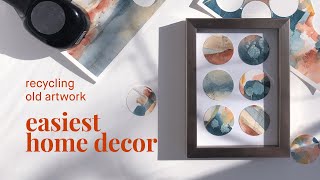 the easiest DIY home decor i've ever made!  **beginner level