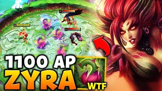 What happens when Zyra gets 1100 AP in 2v2 Arena Mode! (HER PLANTS ARE VISCIOUS)