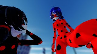 MMD Miraculous "Ladybug" Got Angry At Antibug