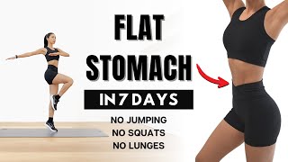 FLAT STOMACH in 7 days🔥40 min Standing Abs Workout - No Jumping, No Squats, No Lunges