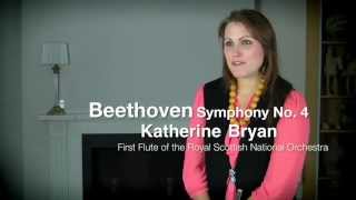 Beethoven Symphony No. 4 flute solo demonstrated by Katherine Bryan