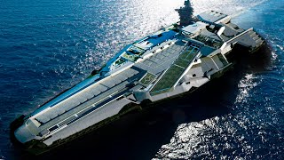 Китай Испытал Новый ГИГАНТСКИЙ АВИАНОСЕЦ TYPE 003 FUJIAN Стоимостью $13 Миллиардов Долларов