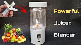 How To Make Juicer At Home | DIY Blender /Juicer | By - CreativeShivaji