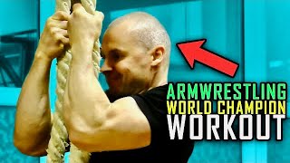 Arm Wrestling Gym Workout: Building Grip and Wrist Strength