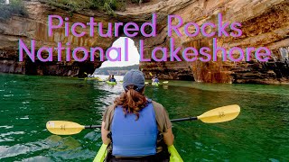 Kayaking Pictured Rocks on Lake Superior | Michigan l Upper Peninsula l Munising l Marquette