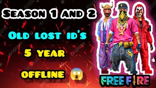 SEARCHING OLD LOST IDS 😱 // FREE FIRE 🔥 //SAMSUNG,A3,A5,A6,A7,J2,J5,J7,S5,S6,S7,S9,A10,A20,A30,A50,