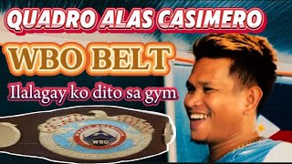 Champ Casimero Nangako ng Belt sa Legal Na Kamao Boxing Gym