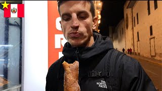 Churros Delight: Trying Giant Peruvian Treats in Cusco!