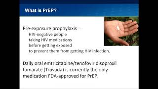 Pre-Exposure Prophylaxis (PrEP) for HIV Prevention Among People Who Use Substances