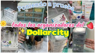 #dollarcity  ✨️TOP 8 MEJORES ORGANIZADORES + CÓMO LOS USÉ PARA ORGANIZAR 🌸