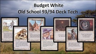 Old School 93/94 Deck Tech (Budget White)