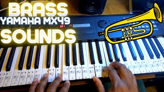 Yamaha MX49 Best Brass Sounds