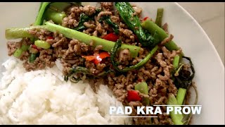 PAD KRA PROW || THAI BASIL BEEF RECIPE