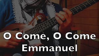 O Come, O Come Emmanuel | solo octave mandolin | instrumental | tablature