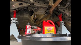 Toyota RAV4 Differential Oil Change