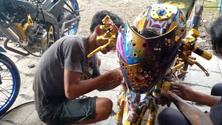 proses panjang VIXION JARI JARI!! modifikasi