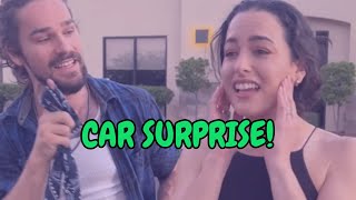 She didn't expect that surprise!😱😱