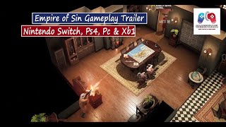 Empire of Sin  Gameplay Reveal Trailer - Nintendo Switch, Ps4, Pc & Xb1