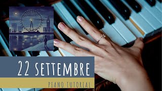 Ultimo - 22 Settembre | PIANO TUTORIAL