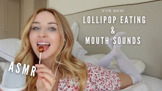 *ASMR* Lollipop Candy Eating, Mouth Sounds, Licking, Kissing and some General Chit Chat!