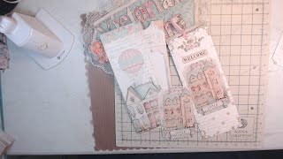 Slimline Envelope & Tag Tutorial  for Junk Journals paper tips & tricks  #gluegunchronicles