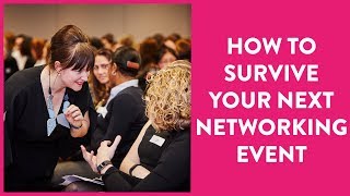 How to survive your next networking event | Esther Stanhope