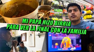 Viendo La Final De Fútbol En El Rancho Con Mi Familia | Hicimos Birria De Chivo😳