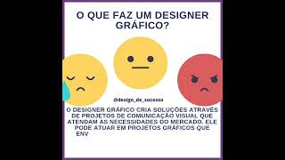 O que faz um Design Gráfico