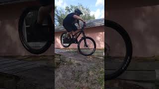 Solo Long Jump competition #mtb #evilbikes #thicknquick #florida #jumping