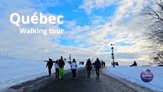 Carnaval de Québec | Château Frontenac | Terrasse Dufferin | Weekend Quebec Walking Tour 2024 [UHD]