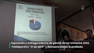 Sesión Concejo Municipal 09 de diciembre de 2022