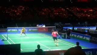 Lee Chong Wei vs Kento Momota @ All England 2014