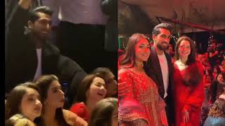 Haina amir czn sangeet | Farhan Saeed singing at Haina amir family wedding | hania amir and zaviyar