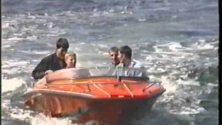 Fraserburgh (Broch) launching speed boat