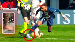 Neymar injured  🤕 during PSG game against Lille 3-4 - updates