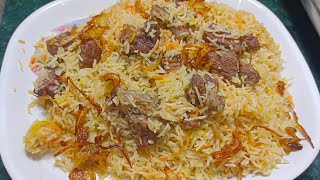 Bade Ke Gosht Ki Biryani Recipe | yakhni Biryani | Muradabadi Biryani Recipe