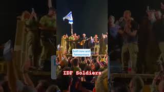 IDF Soldiers are rejoicing as d sing the scriptures in Psalm 121 #prayer #pray  #soldiers  #israel