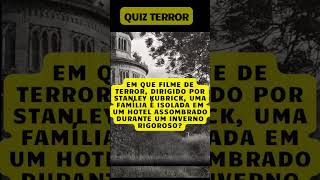 Quiz de terror #terror #quiz #creepy #livro #susto #medo