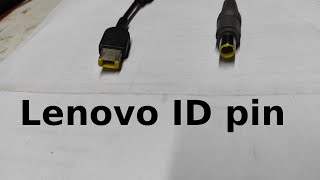 Lenovo Laptop Charger ID Pin Explained