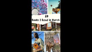 MARCH WRAP UP | Everything I Read for the Month in a #youtubeshort