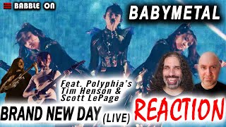 BABYMETAL feat. TIM HENSON & SCOTT LEPAGE from POLYPHIA  - BRAND NEW DAY (Live) Reaction 🔥🔥🔥🤘🦊🤘🔥🔥🔥