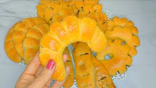 تشكيله معجنات باللبن الرايب هشه جدآ وقطنيه 🥐🥖